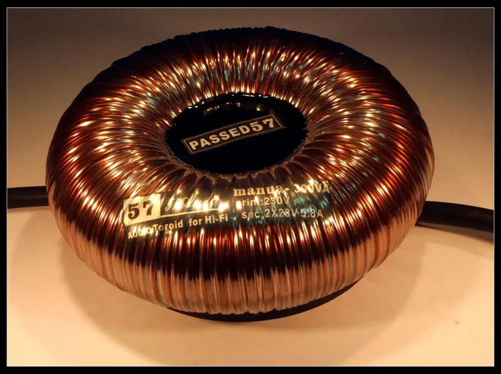 Высококачественный аудиотрансформатор O-типа двухпроводная параллельная