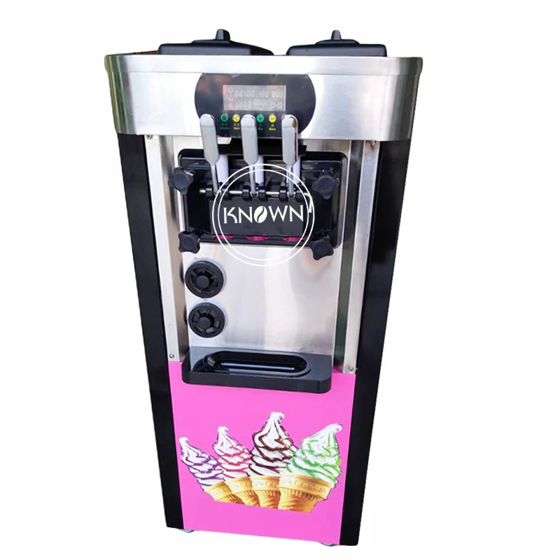 

Popular italian ice cream machine vertical soft ice cream maker