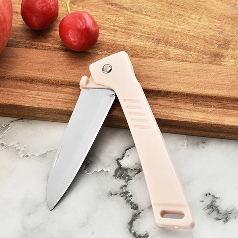 

Folding fruit knife, melon knife, paring knife, mini multi-function folding knife kitchen accessories kitchen gadgets