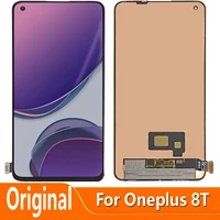 original amoled display replace 6 55for oneplus 8t lcd touch digitizer screen assembly kb2001 kb2000 kb2003 kb2005