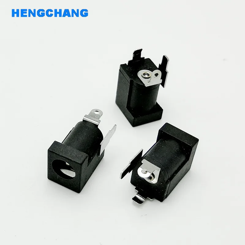 10 шт . вертикальный тип DC разъем питания 5 5x2 1 мм питания|socket connector|connector 2connector dc |