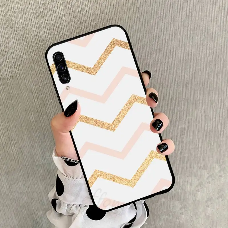 

Love Heart Gold Rose Marble Stripes Phone Case For Samsung Galaxy S8 S9 S10 Plus S10E Note 3 4 5 6 7 8 9 10 Pro Lite cover