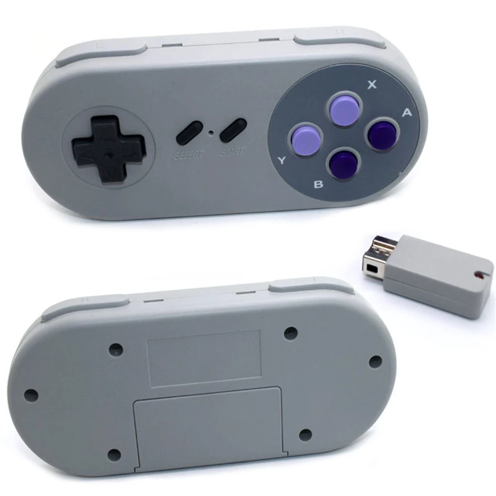 Беспроводной геймпад USB игровой контроллер джойстик SNES 2 4G для Windows PC MAC Raspberry Pi