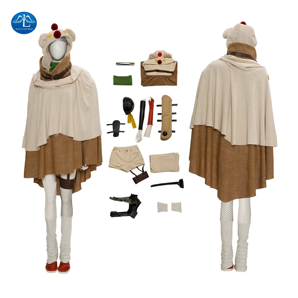 Yuffie Kisaragi Costume Cosplay Remake Final Fantasy Halloween Sexy Women Outfit Game FF7 Women Outfit Party Set Anime Clothes