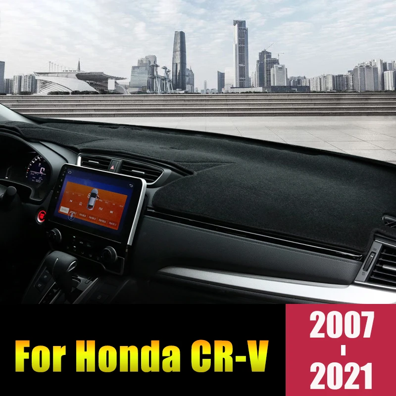 

For Honda CRV CR-V RE RM RW 2007-2017 2018 2019 2020 Car Dashboard Covers Mat Avoid Light Pad Sun Shade Instrument Panel Carpets