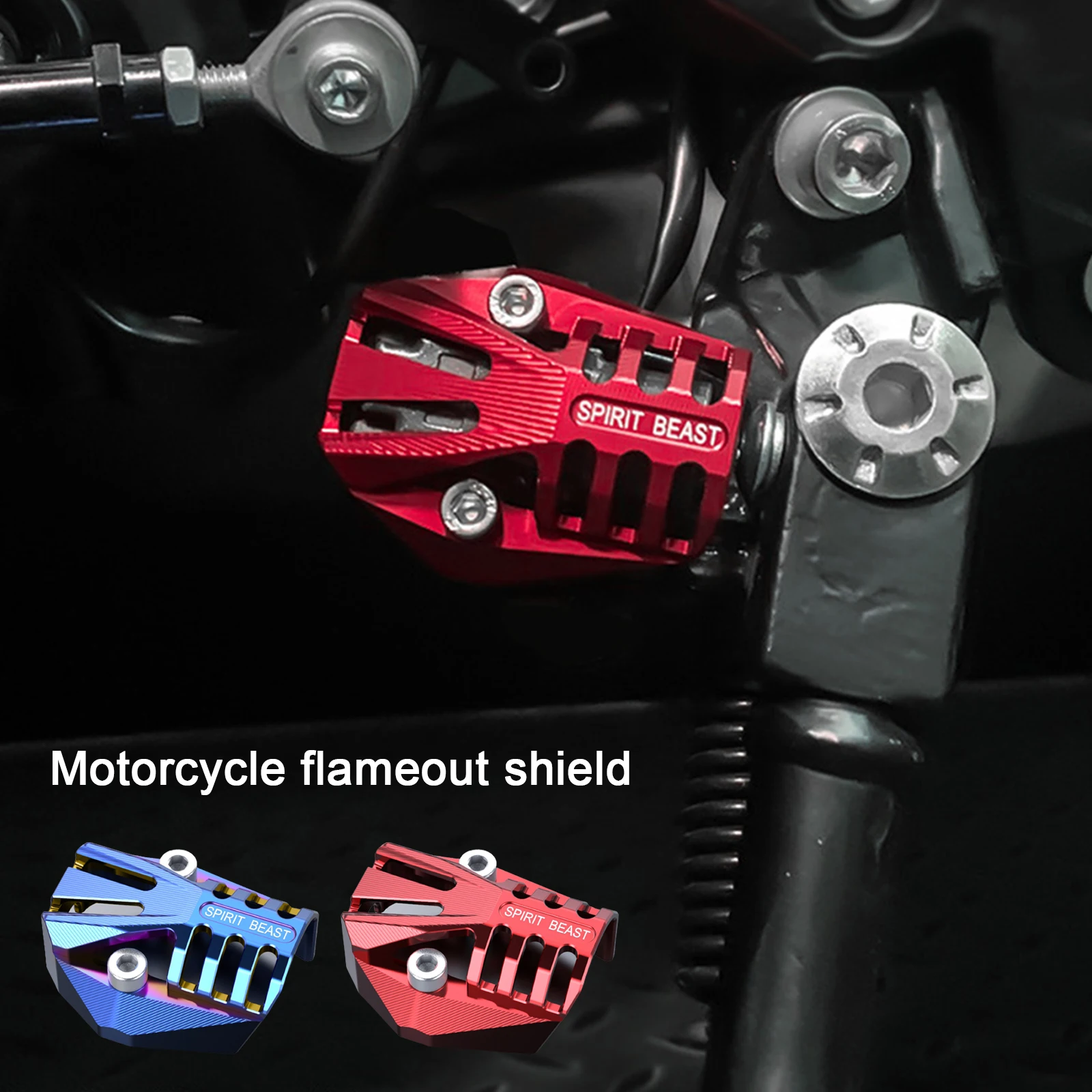 

Suitable for 502C flameout device shield modified Benelli motorcycle universal side support flameout switch protective shell