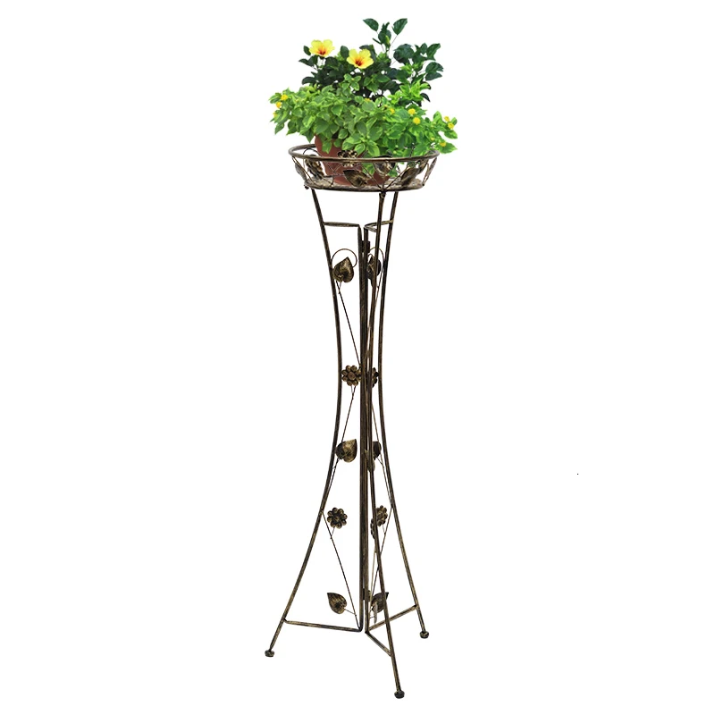 

Standaard Metal Decoration Terrasse Varanda Support Pour Plante Saksisi Dekoru Balcony Balkon Stand Flower Shelf Plant Rack
