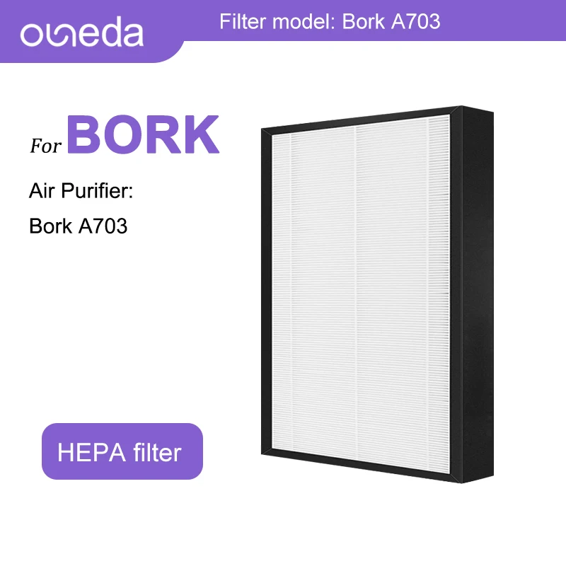 

1 PC Hepa Filter Air Purifier for Bork A703 Hepa Filter Air Purifier Parts Dust Collecting Air Purifier Filter Replacement