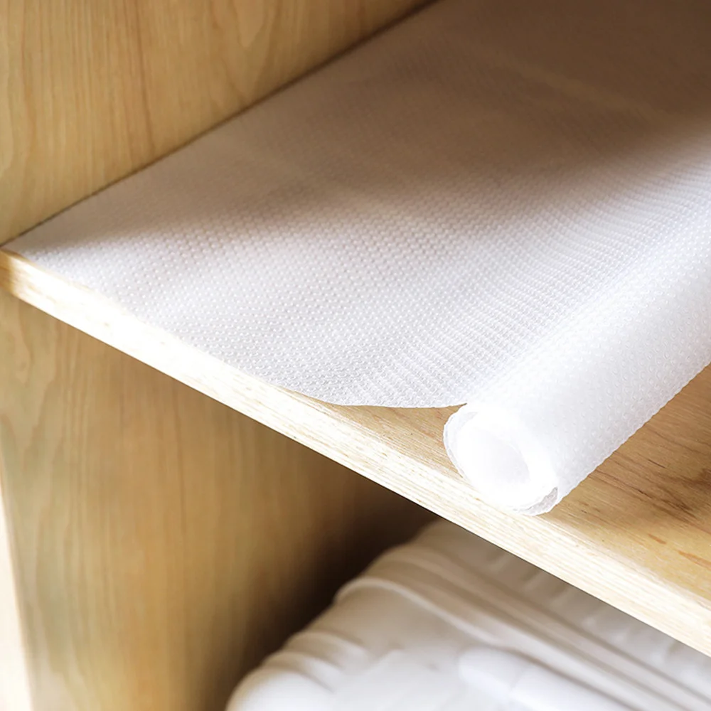 

2pcs Reusable Transparent Drawer Mat Cabinet Mat Waterproof Dustproof Paper Moisture-proof Washable Shelf Drawer Liner