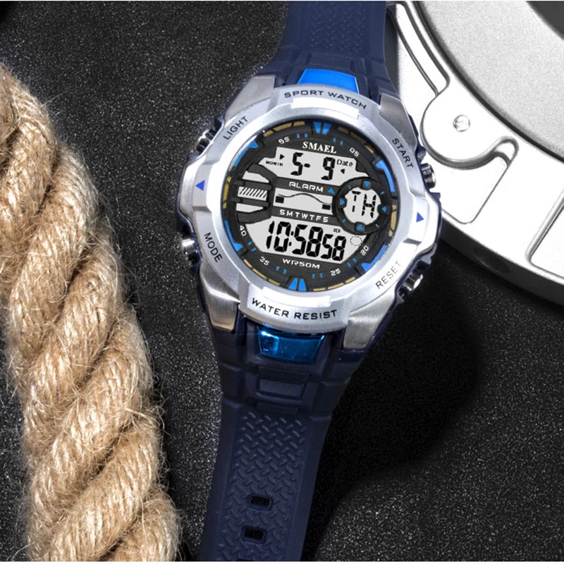

Mens Watches Top Brand Luxury Military Man Army Alarm Chrono Sport Watch Men Gift Relojes Hombre Casual LED Digital Clock