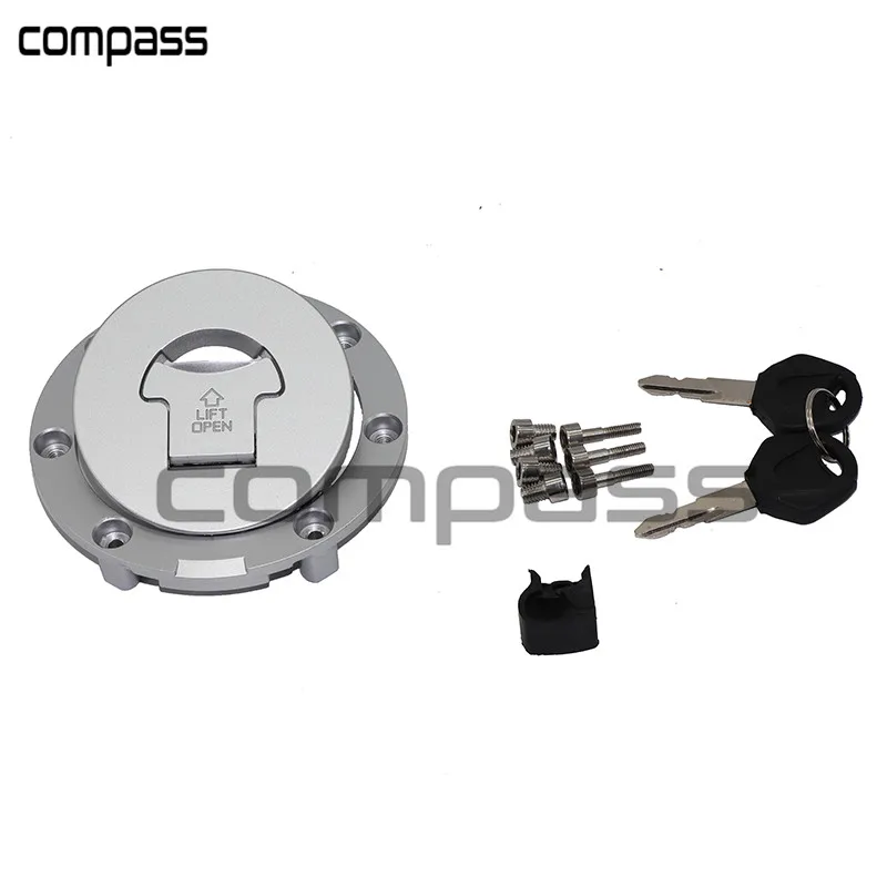 CNC алюминиевая крышка для бензобака мотоцикла Kawasaki Ninja ZX6R ZX600 ZX636 ZX10R ZX14R ABS 07 15|Замки