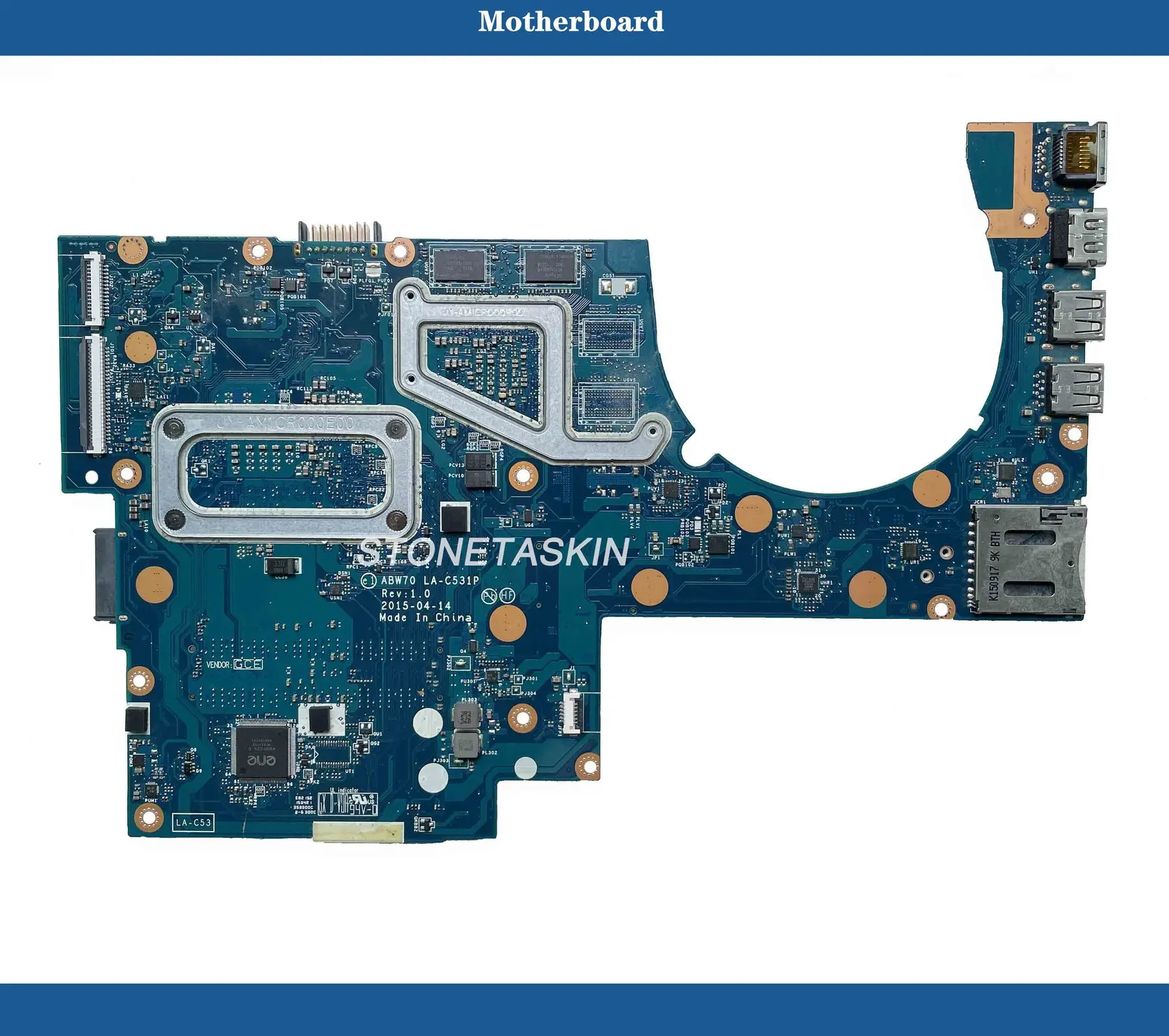 Оригинальная материнская плата для ноутбука HP 17-n LA-C531P DDR3 813681-601 системная |