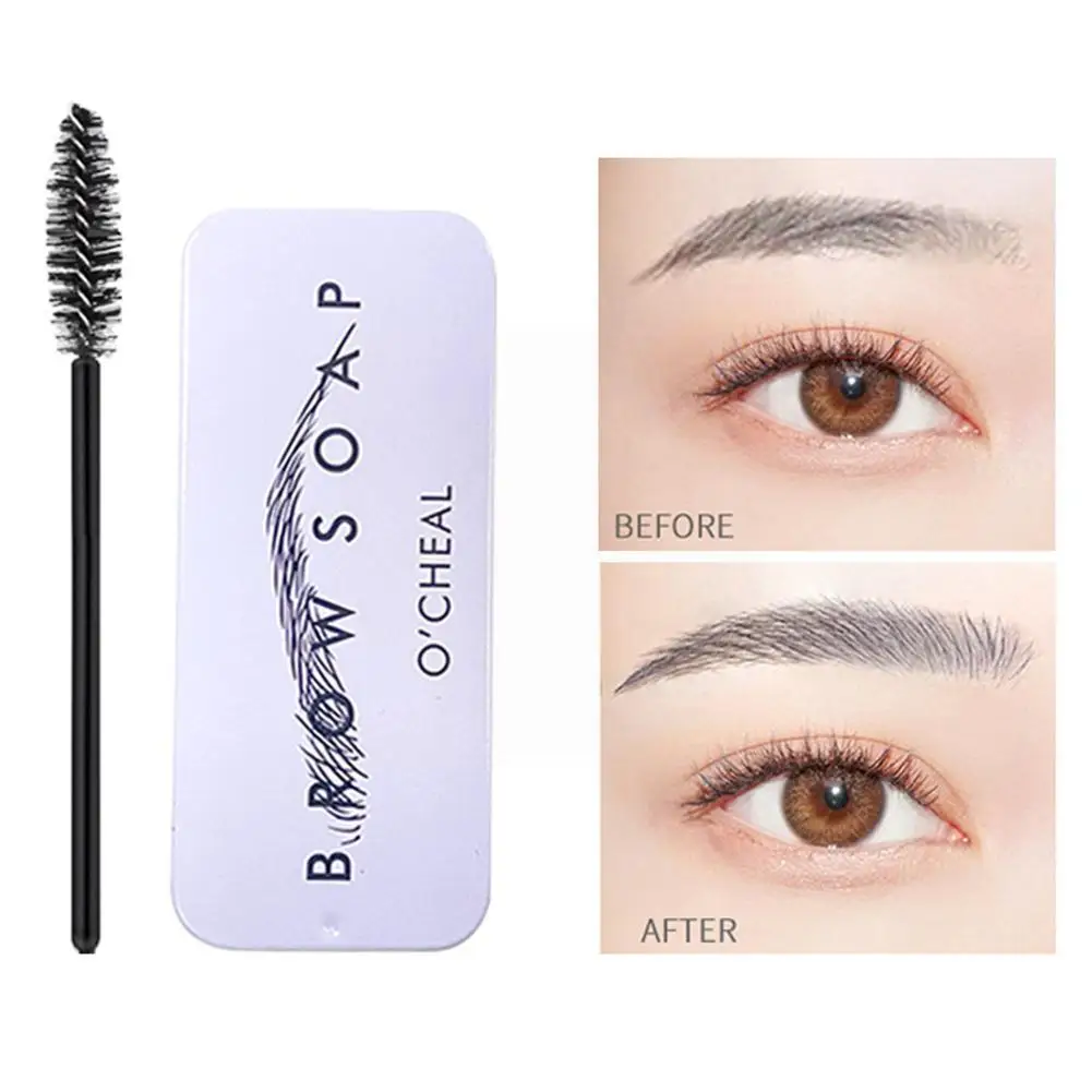 1 шт. гель для укладки бровей воск лепки мыло водостойкий долговечный 3D пушистый