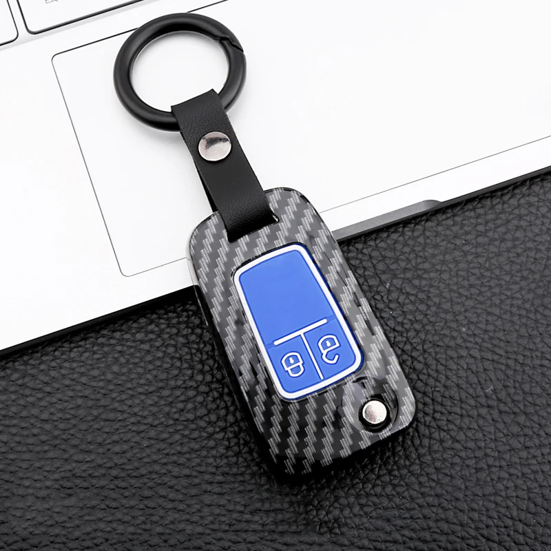 Carbon fiber pattern car key case For Chevrolet Buick Cruze Aveo Trax Opel Astra Corsa Meriva Zafira Antara Car accessories | Автомобили и