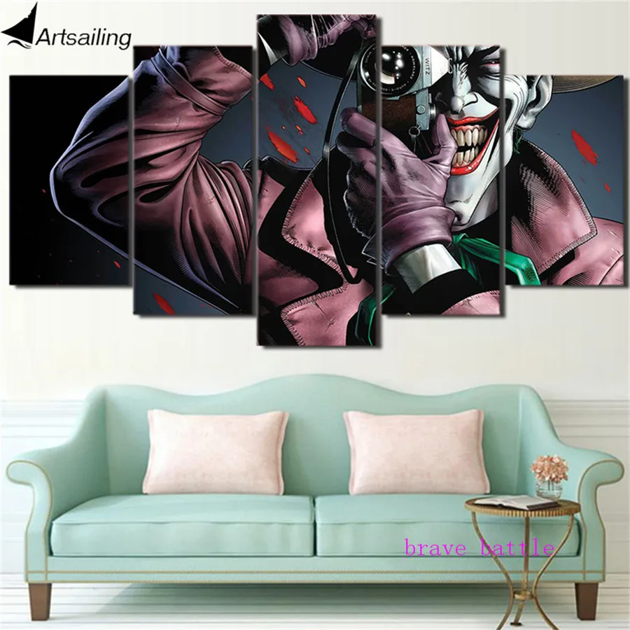 DC Batman The Killing Joke Justice League 5 шт. холст с принтом для гостиной домашний декор