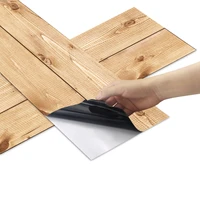 Wood Sticker Waterproof Self Adhesive Wallpaper Vinyl Kitchen Wardrobe Cabinet Furniture Decor Contact Paper Removable Decals