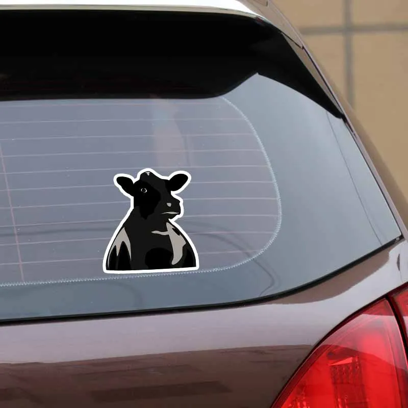 

Aliauto Creative Animal Cow Graphical Waterproof PVC Car Sticker Decoration Accessories Decals for Motorcycles,12cm*11cm
