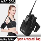 Новый ABBREE MSC-20A иди и болтай Walkie Talkie чехол держатель Чехол сумка для BaoFeng UV-5R BF-888S UV-82 иди и болтай Walkie Talkie TYT Wouuxn Чехол держатель