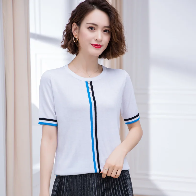 

T Shirt yellow Women Clothes 2020 Fashion Tee Top Fashion Cotton Ladies Tee Shirt