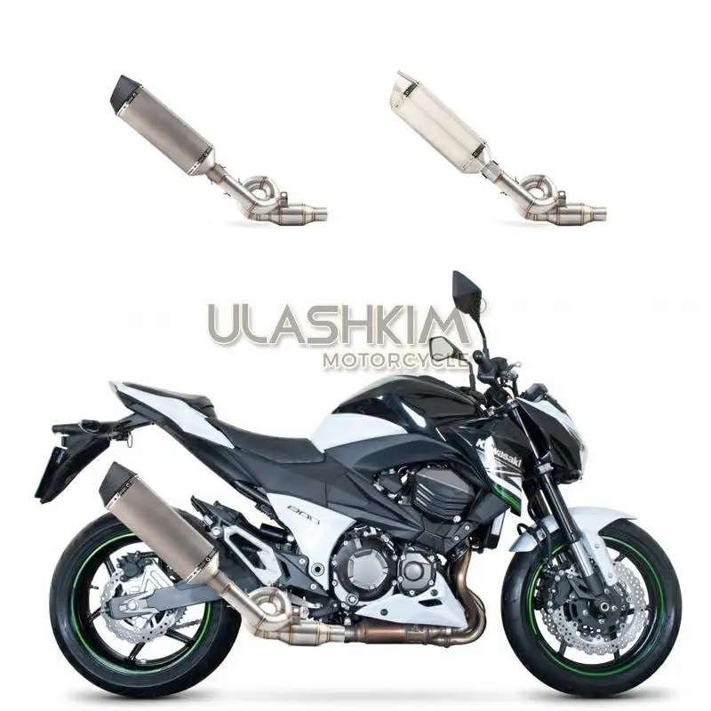 Мотоцикл Полная система глушитель Escape средняя ссылка контактная труба без