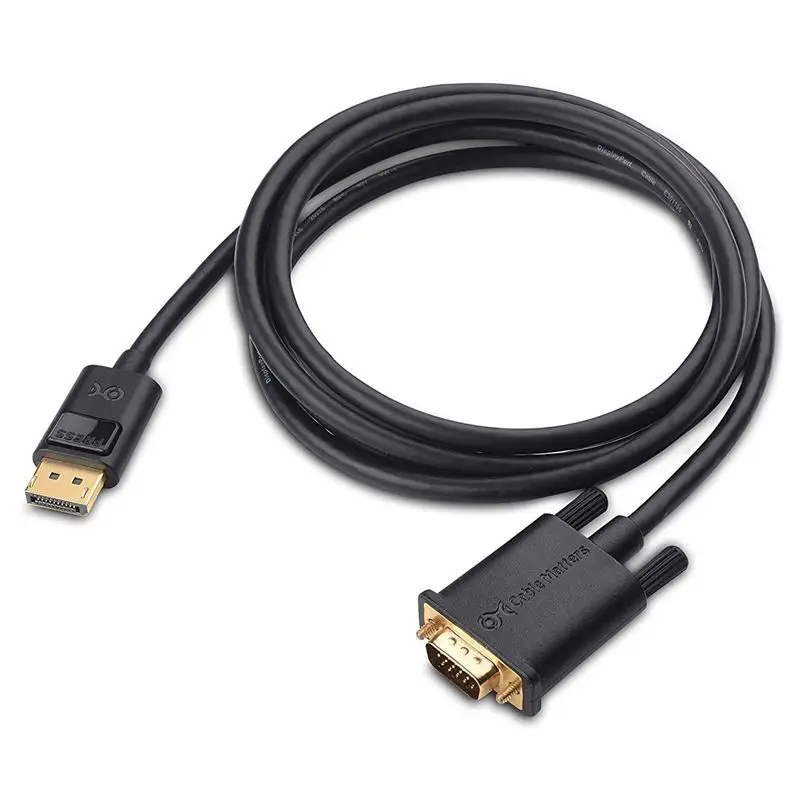 DisplayPort VGA кабель (DP кабель) 6 футов|Кабели HDMI| |