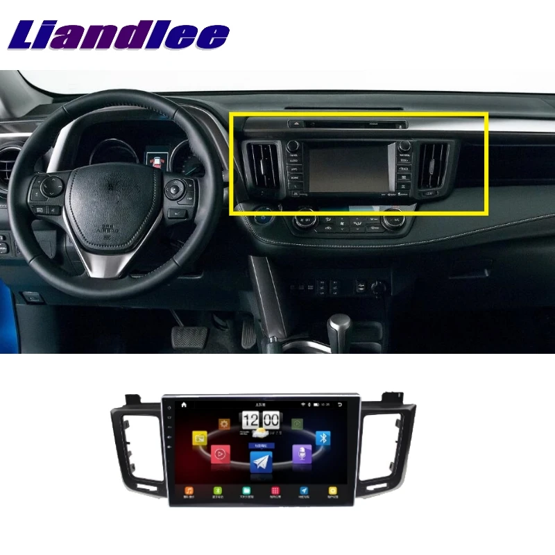 Для Toyota RAV4 XA40 2013 ~ 2018 LiisLee Автомобильный мультимедийный ТВ DVD GPS аудио Hi-Fi Радио