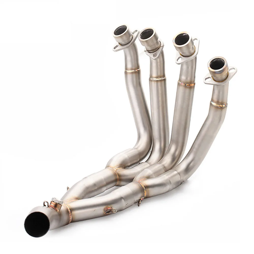 

Выхлопные насадки гоночные Передние средние звенья вниз трубы для Yamaha YZF R6 06-16