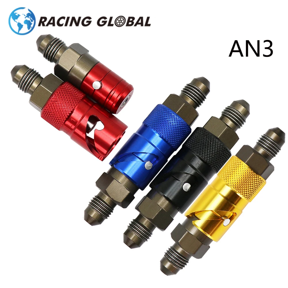 

ALCON-Racing Motorcycle AN3 Replace Brake Line Connector Oil Hose End Adaptor Straight Brake Quick Removal Cover Disassembly