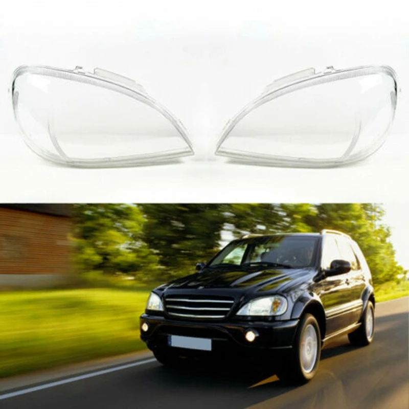 2 шт. прозрачные Налобные фонари для Mercedes Benz W163 Ml|Корпус| |