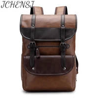 jchensj large capacity leather mens backpack multifunction laptop backpacks for men designers travel school male backpacks