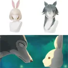 Парик для косплея Legoshi Haru, новый реквизит из аниме бетары, для деревянных костюмов, волк, маленький белый кролик