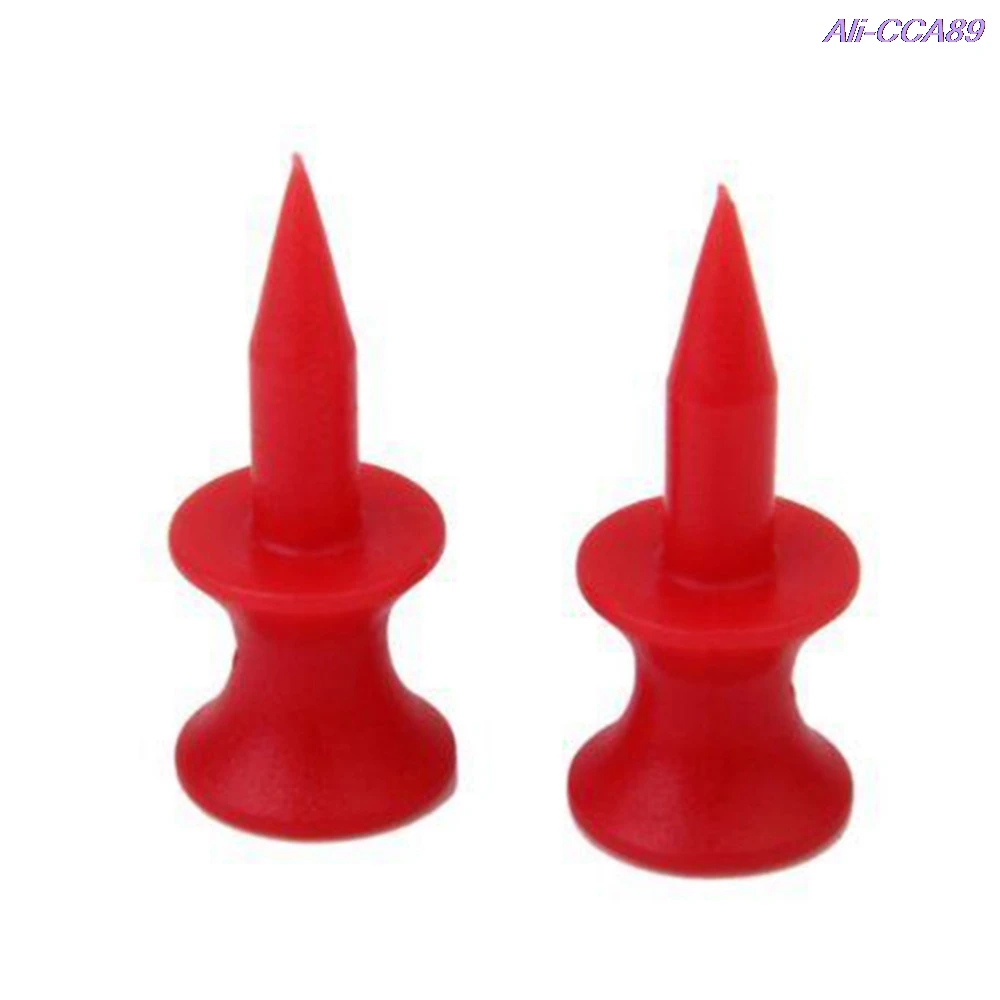 

100Pcs/Park 31mm 1.2" Plastic Castle Step Grad Golf Tees Bulk Golfer Accessories High Quality