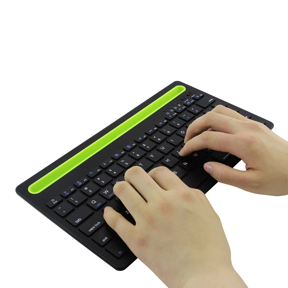 CHYI Portable Bluetooth Wireless Keyboard ABS Rechargable 3.0 Comupter Travel Mini Slim Keypad for iPad PC | Компьютеры и офис