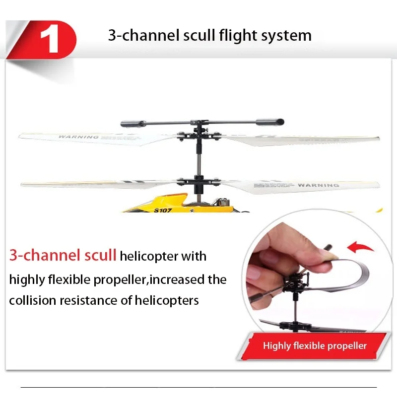 Вертолет SYMA RC S107H с функцией Hover 3.5CH вертолеты подарок летающие