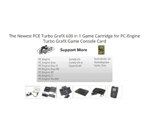 Black Gold Edition PCE PC engine TURBO 600 в 1 и RGBS карта видео усилитель сигнал выход аудио |