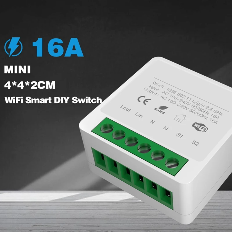 Умный Wi-Fi переключатель Tuya для умного дома Яндекс. Алиса беспроводной таймер Alexa