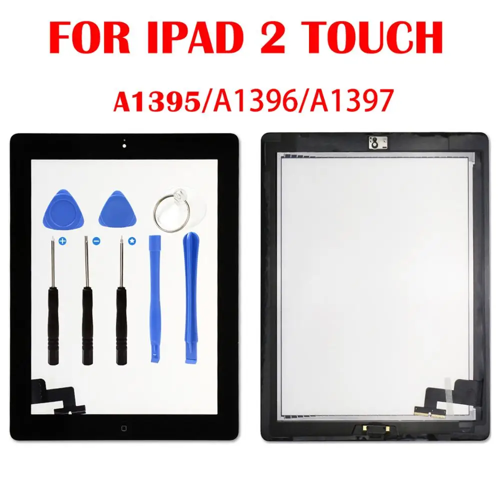 ПК протестированный Новый для iPad 2 го поколения A1395 A1396 A1397 9 7 дюйма Внешний