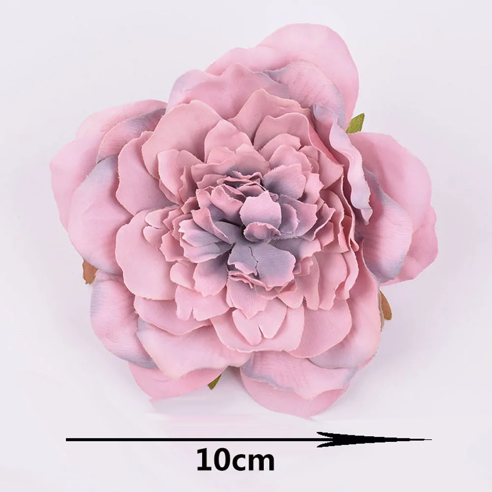 

1PCS Peony Flower Heads Decorative Scrapbooking Artificial Flower For Home Wedding Birthday Party Decoration Supplies