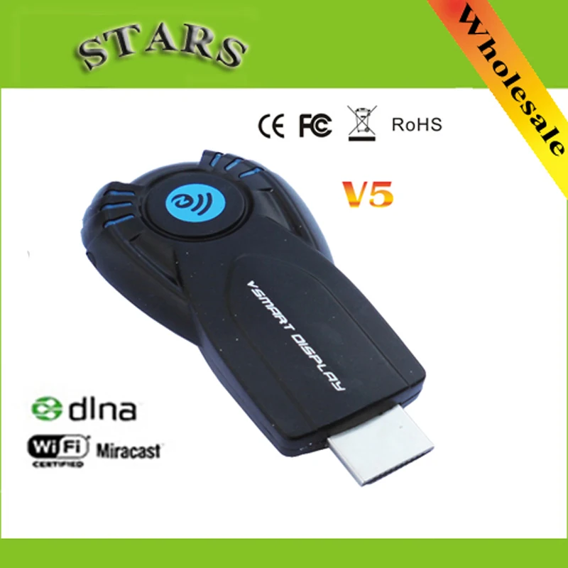 Беспроводной адаптер ez cast vsmart v5ii ezcast miracast 1080p hd tv stick для dlna airplay windows IOS android|dlna