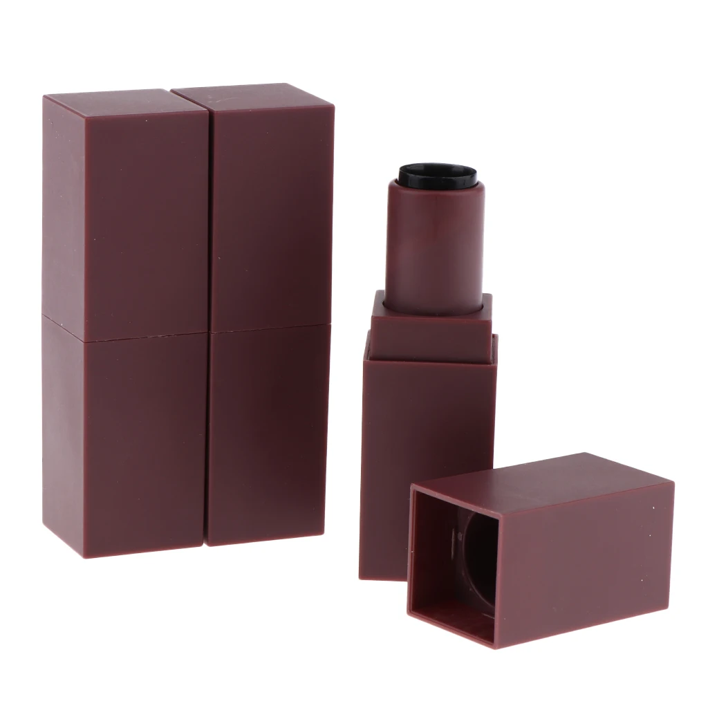 

3x Empty 12.1mm Lipstick Tube Lip Balm BottleS Case DIY Lip Stick Container