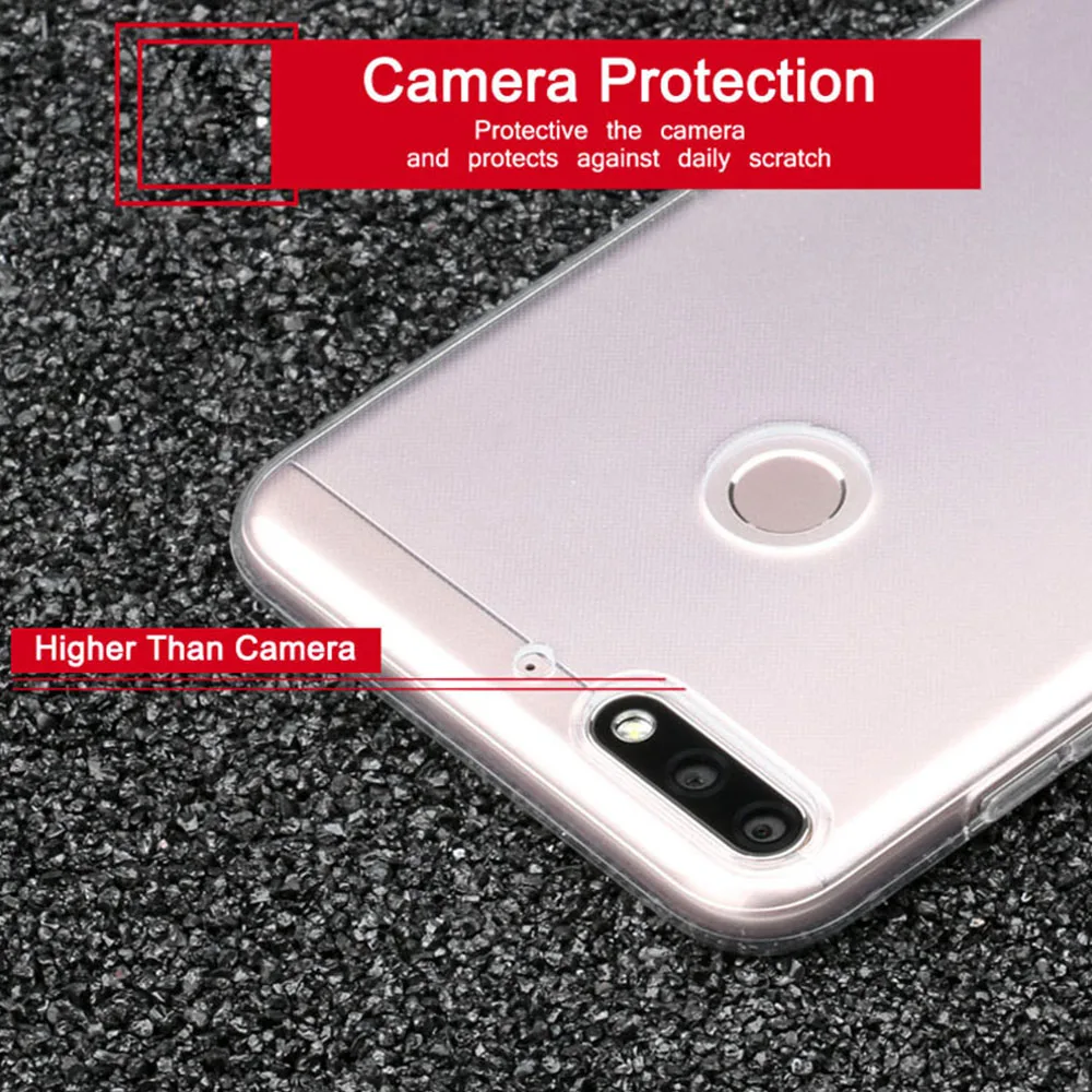 Мягкий чехол huawei Honor 7A Pro чехол Роскошный huawei Honor 7A прозрачный силиконовый чехол для huawei Honor 7 A Pro Чехол для телефона s