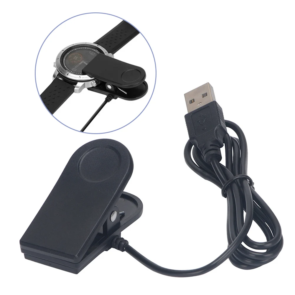 Зарядка Смарт часы портативное зарядное устройство зажим для Garmin Forerunner кабель