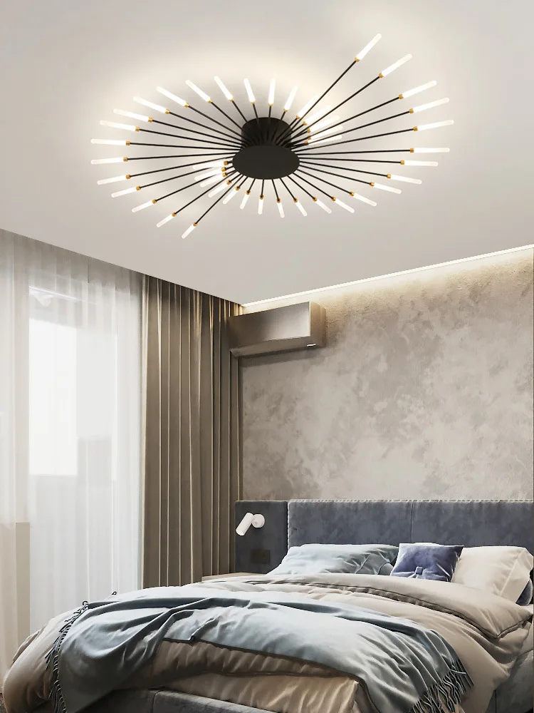 

New European fireworks led ceiling lamps are used for simple and creative European lighting in living rooms, bedrooms and famili