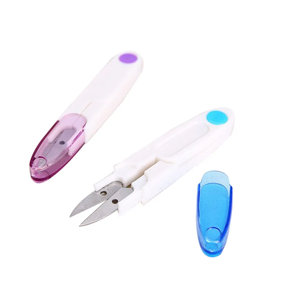 

Cutter Scissor Cross-stitch Sewing Mini Tool Embroidery Home Clipper Snip Tailor Thread Household Transparent Cover
