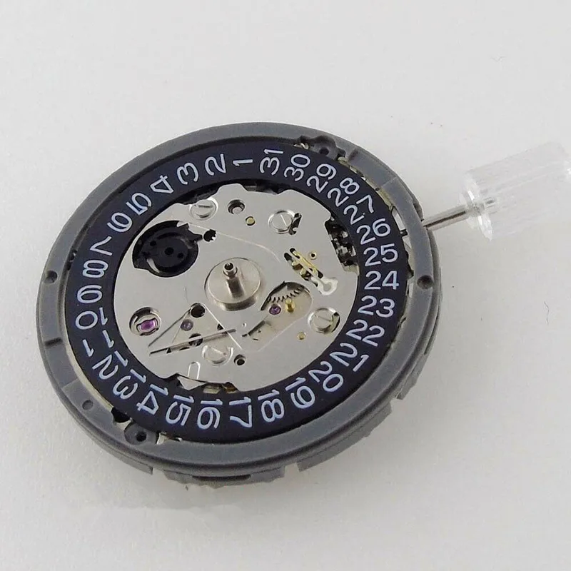 

29.2mm Diameter 21600bph Black Date Window 24 Jewels Automatic Watch Movement For JAPAN NH35 NH35A Replacement Accessories