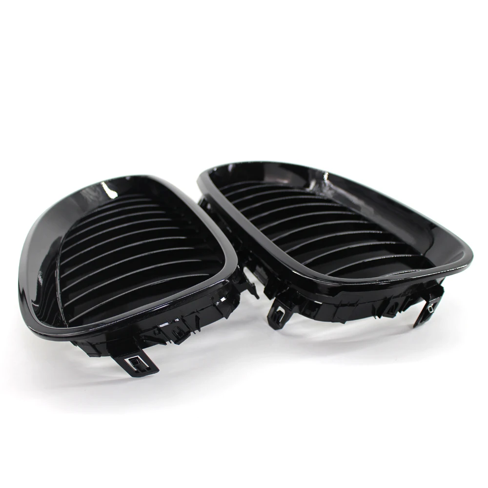 Решетка радиатора для переднего бампера BMW 5 Series E60 E61 M5 2003 2009 2 шт.|Гоночные решетки|