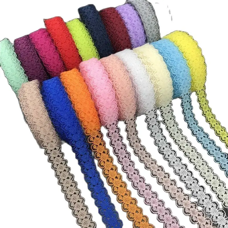 1 м последняя кружевная вышивка органза 5 см отделка Белая Фиолетовая лента