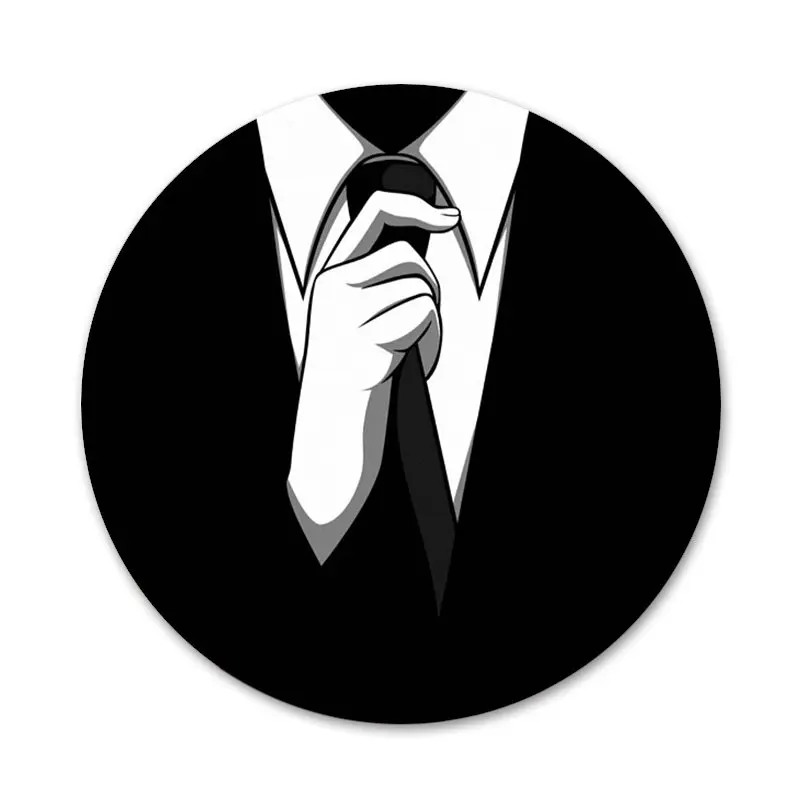 

Anonymous Badge Brooch Pin Accessories For Clothes Backpack Decoration gift