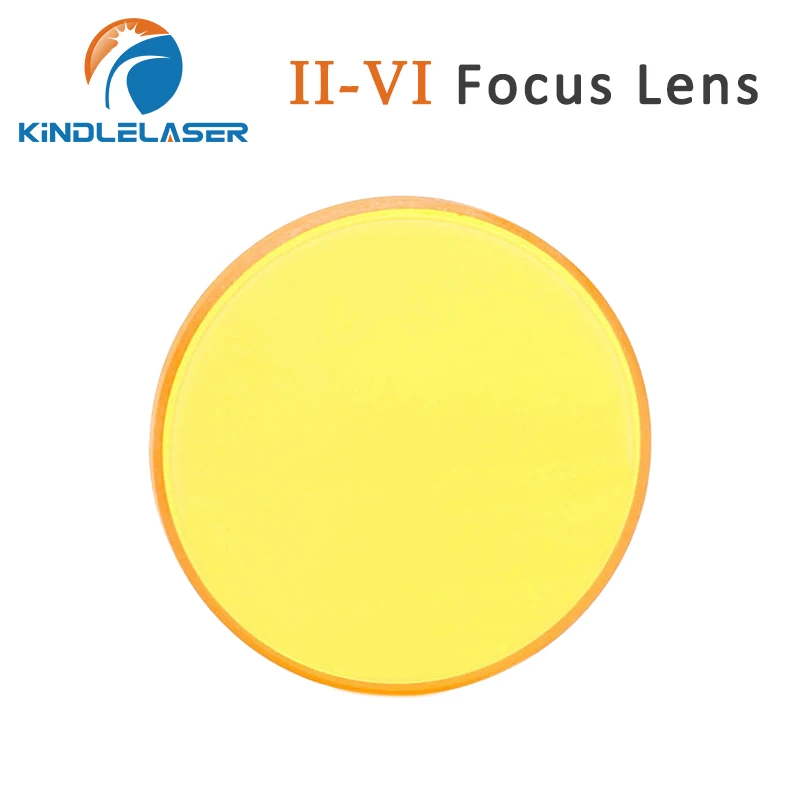 

II-VI CVD ZnSe Focus Lens Dia. 38.1mm FL 127 190.5mm 5" 7.5" for HAN'S Trumpf Bystronics CO2 Laser Cutting Machine
