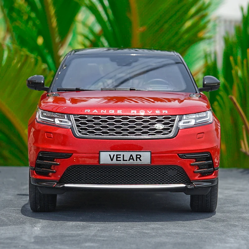Изысканная модель 1:18 LCD VELAR SUV из сплава высокая имитация Высококачественная